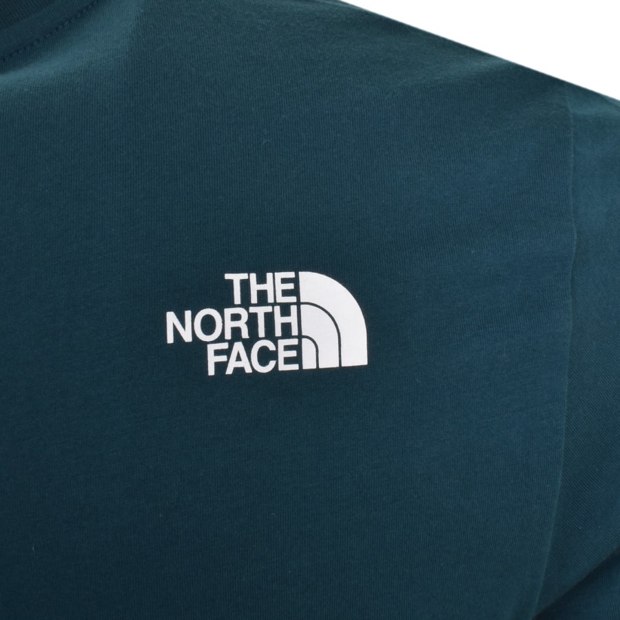 The North Face Logo T Shirt Blue